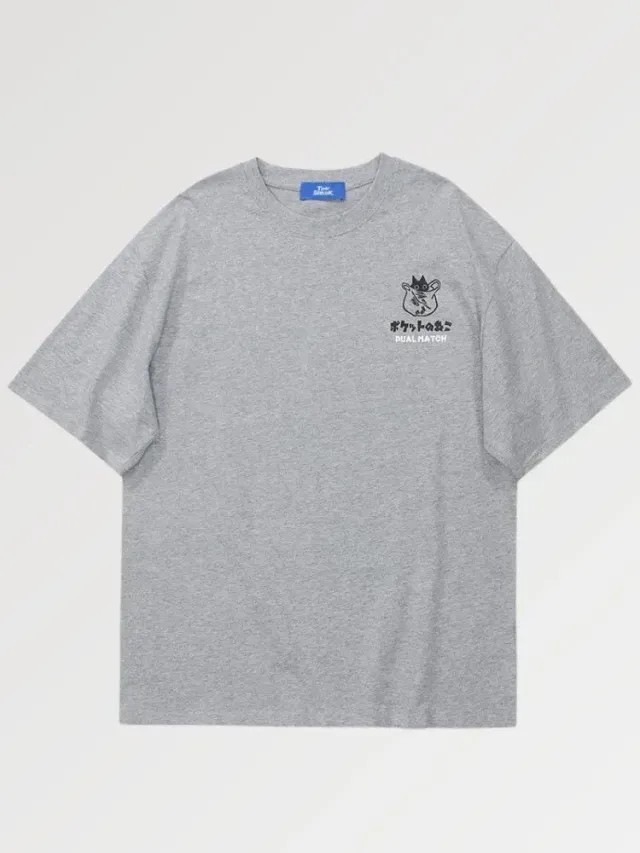 Japon style hikone t-shirt coton coupe régulière