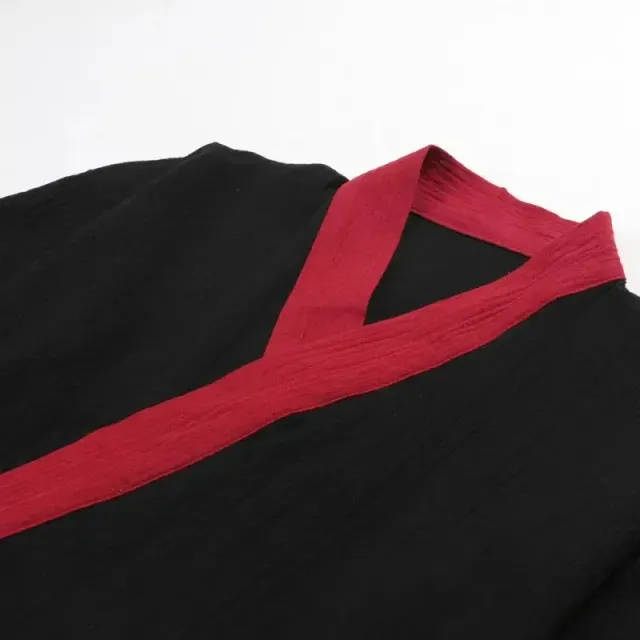 Japon Style Bscd pyjama homme motifs rouge noir