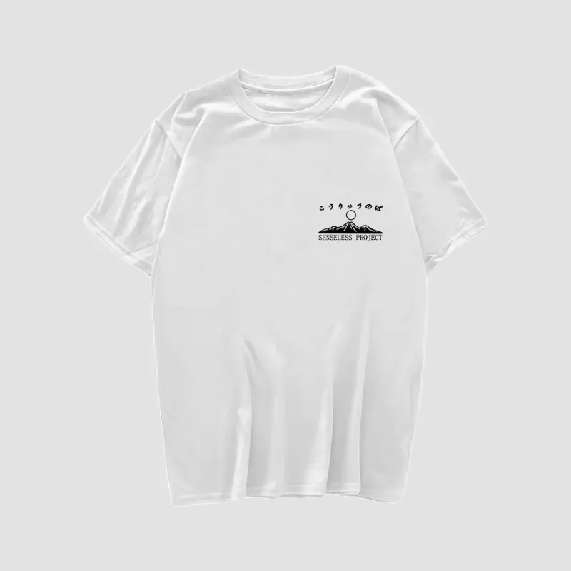 Japon style Kanji t-shirt japonais coupe confort