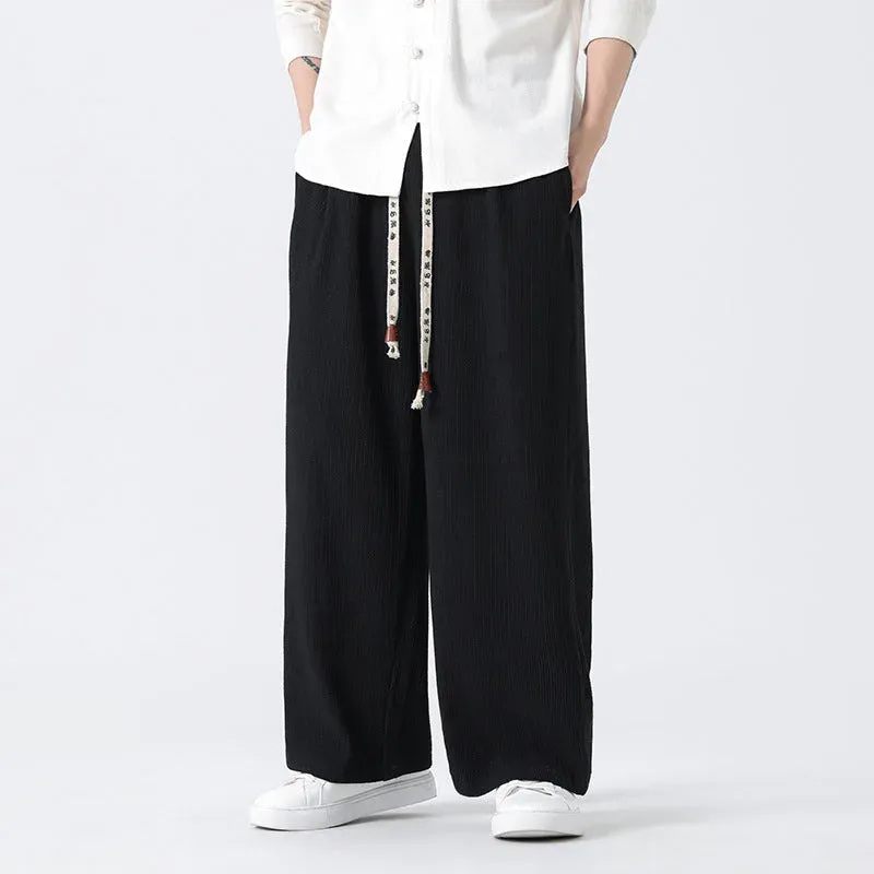 Japon style Haruna pantalon confort coupe ample