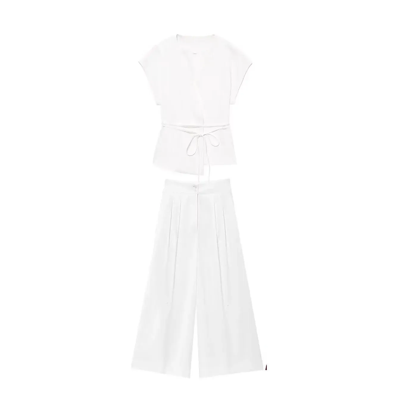 Esprit du Japon Ensemble Kimono Ceinturé Femme