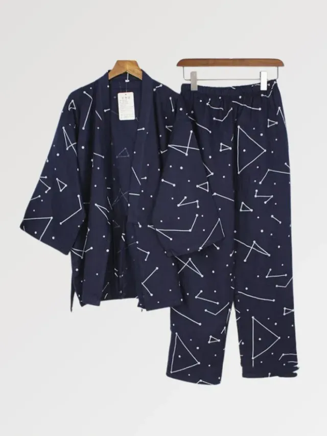 Japon style Théorème pyjama japonais homme zen