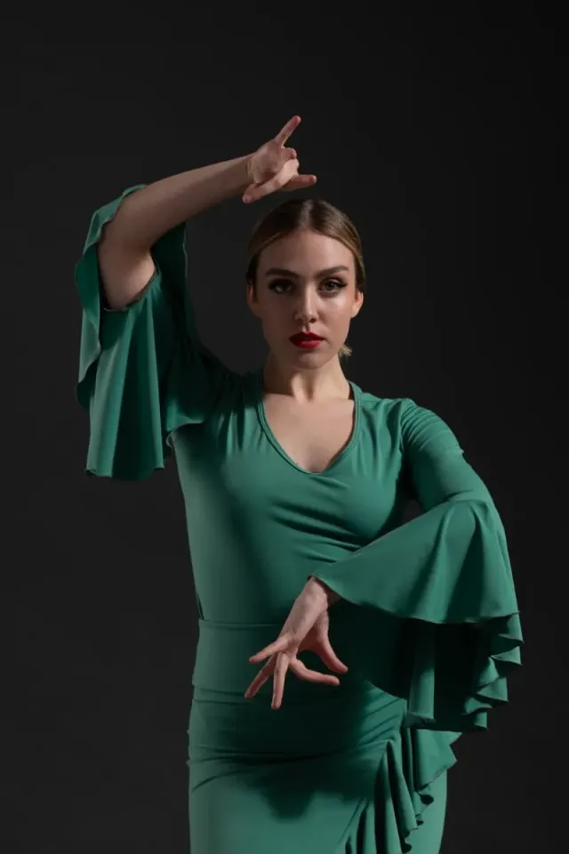 VIVA LA FERIA-MODA FLAMENCA Aldea top flamenco femme
