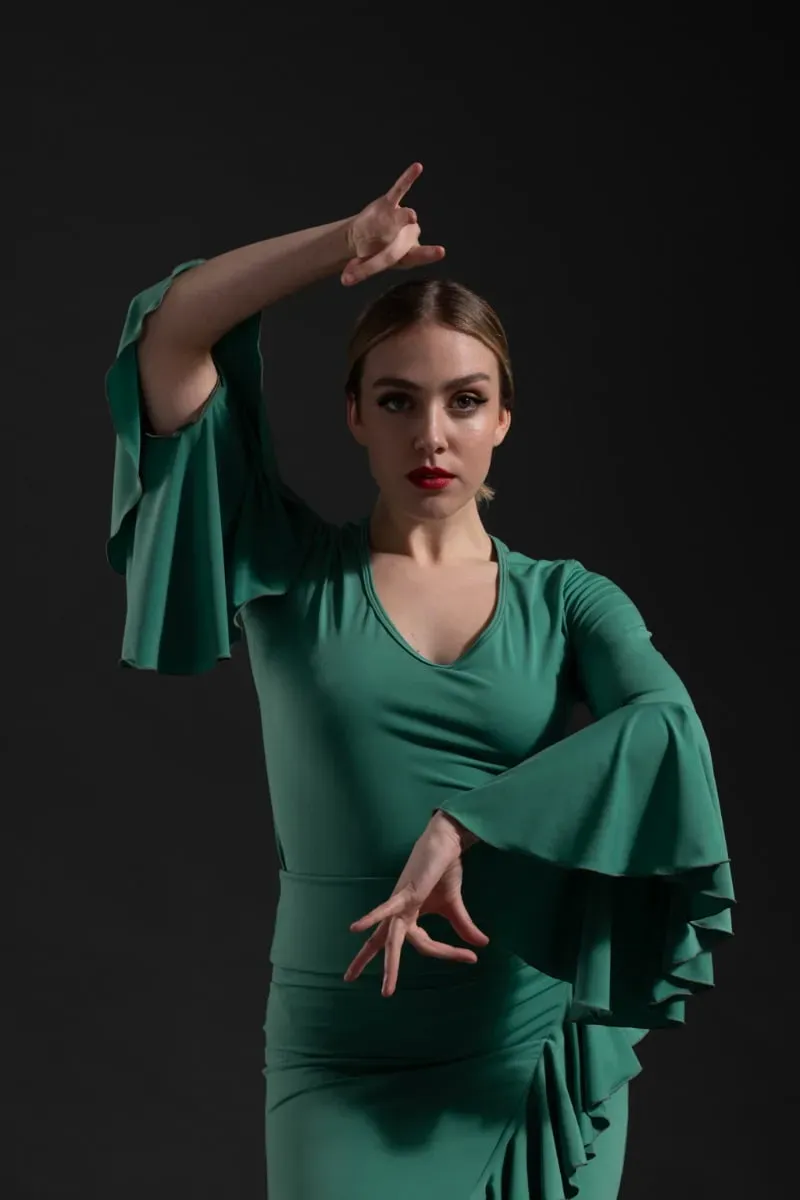VIVA LA FERIA-MODA FLAMENCA Aldea top flamenco femme