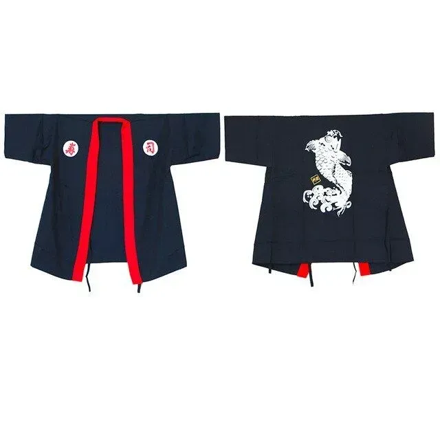 Japon style Pisifero veste de chef polyester
