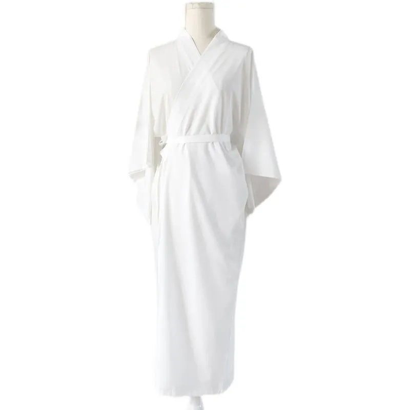 Esprit du Japon robe kimono longue ceinture polyester