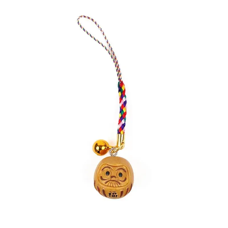 Japon Style Daruma porte-clés poupée porte-bonheur