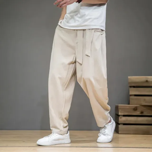 Japon style pantalon japonais homme souple