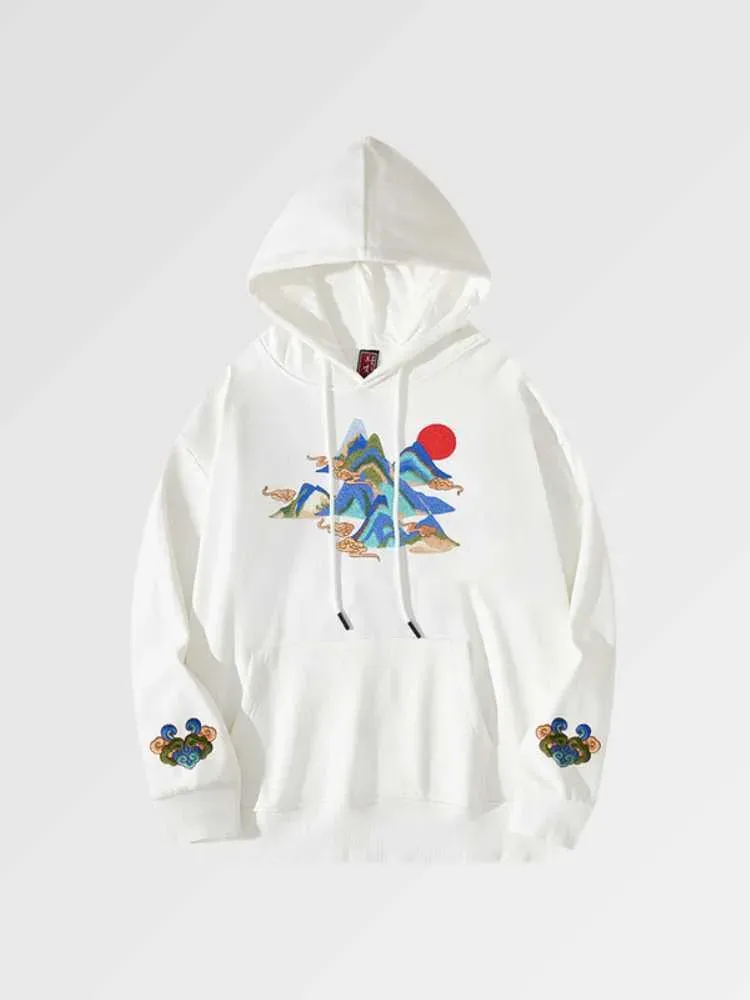 Japon style Sodegaura sweat paysage Mont Fuji