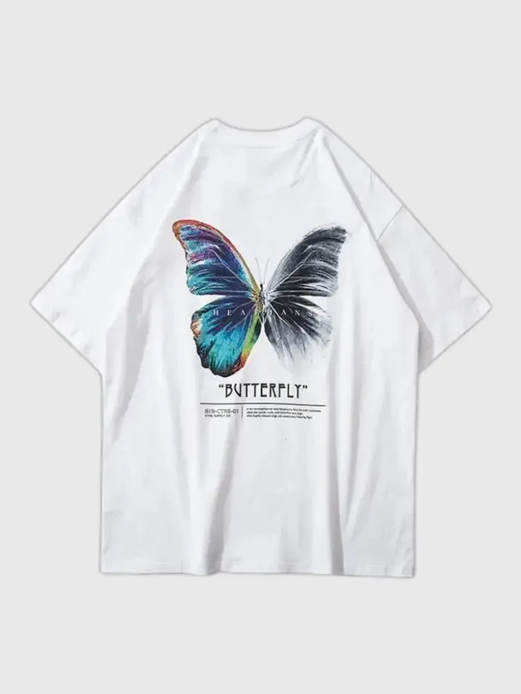 Japon style ‘the Butterfly’ T-shirt papillon