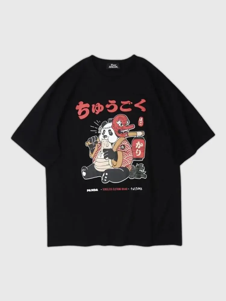 Japon style okayama tee shirt écriture japonaise kanji