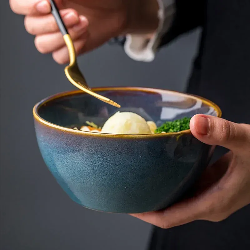 Japon style tatsuzo bol céramique fait main