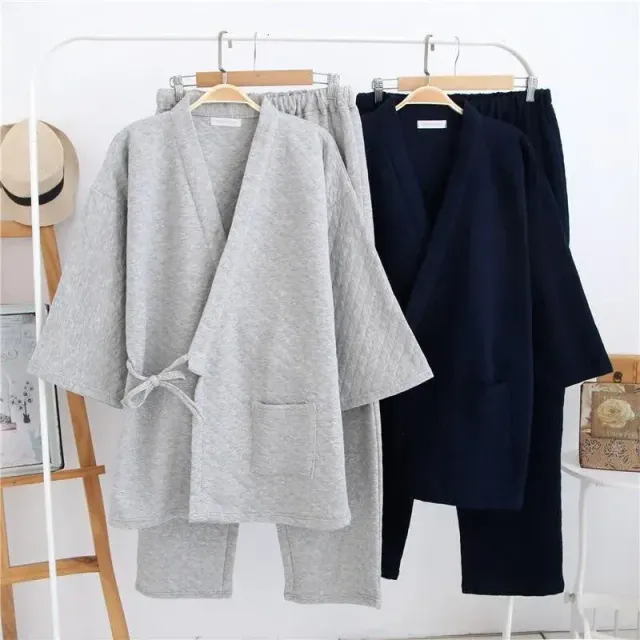 Japon style Pyjama Japonais Homme pyjama coton homme