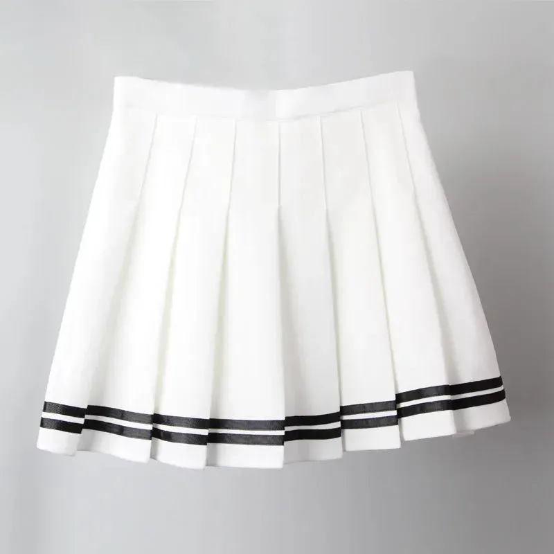 Japon style Jupe Plissée Japonaise jupe
