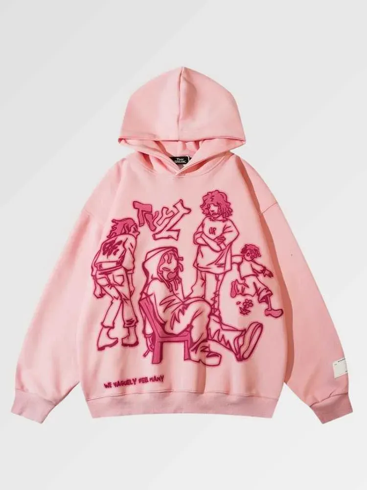 Japon style Okigami sweat à capuche streetwear
