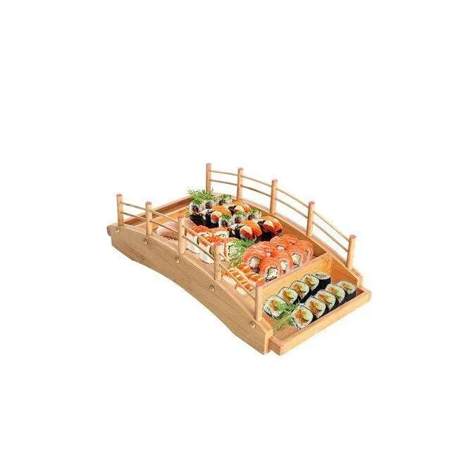 Japon style Sushi Bridge Hokkaido plateau à sushi