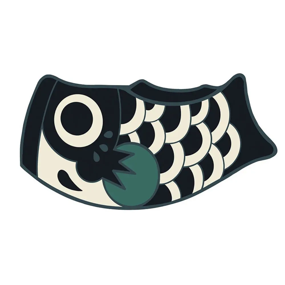 Japon style Koi tapis japonais motif carpe