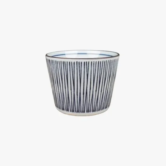 Japon style Soba Choko tasse japonaise motif bleu