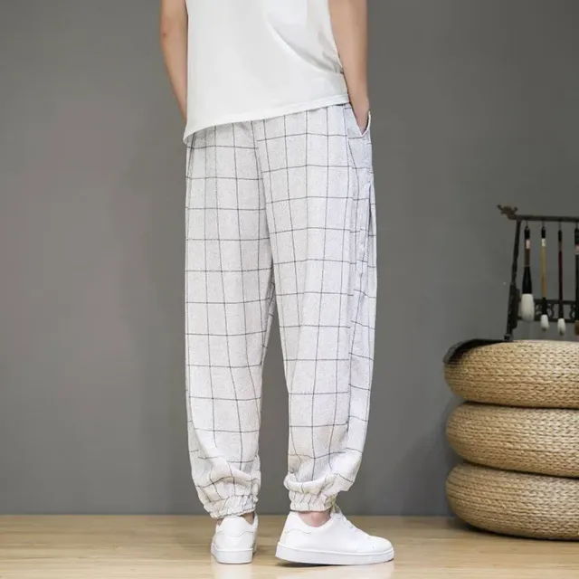 Japon style Kiyo pantalon harem ample été