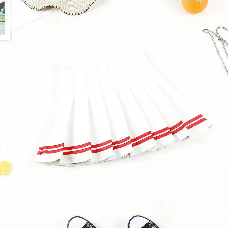 Japon style Jupe Plissée Japonaise jupe