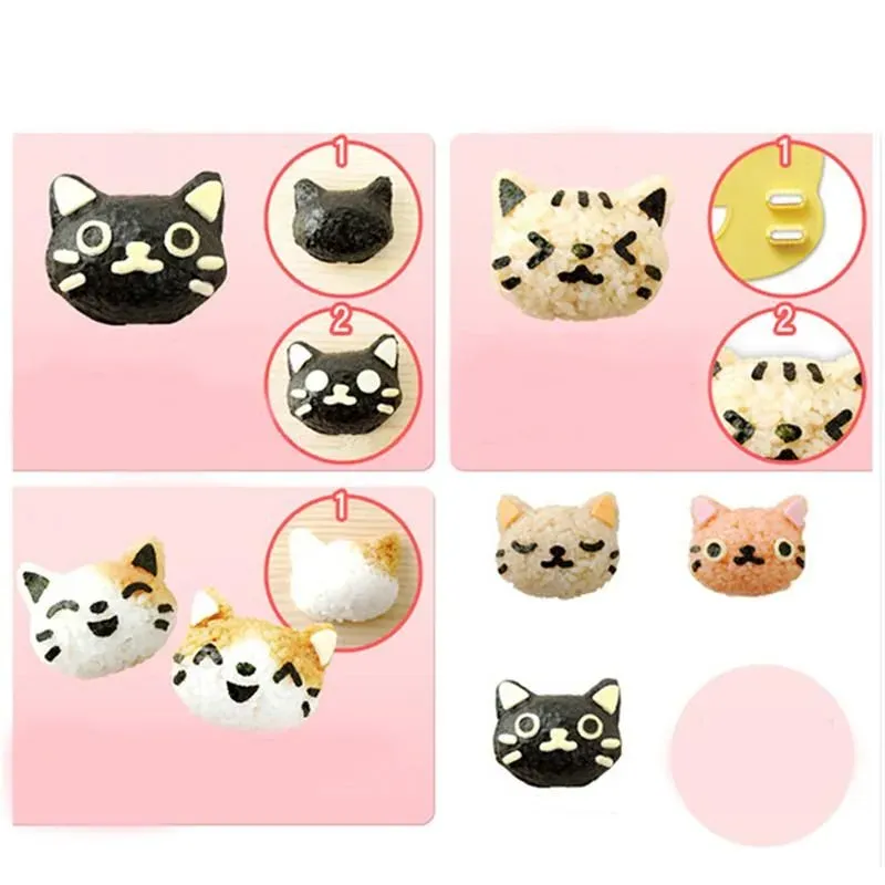 Japon style Cat Rice Mold Ginza moule à riz chat