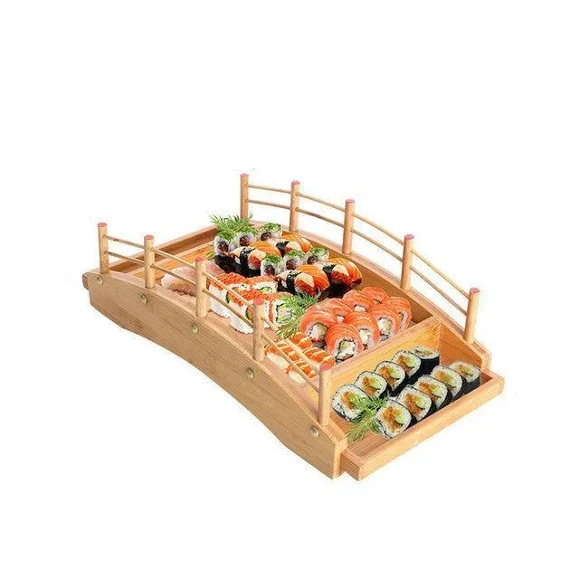 Japon style Sushi Bridge Hokkaido plateau à sushi
