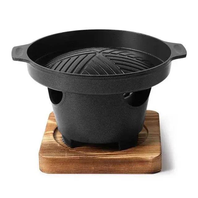 Japon style Akagi barbecue aluminium