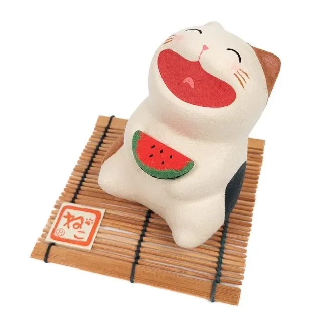 Japon style chat rieur figurine japonaise washi