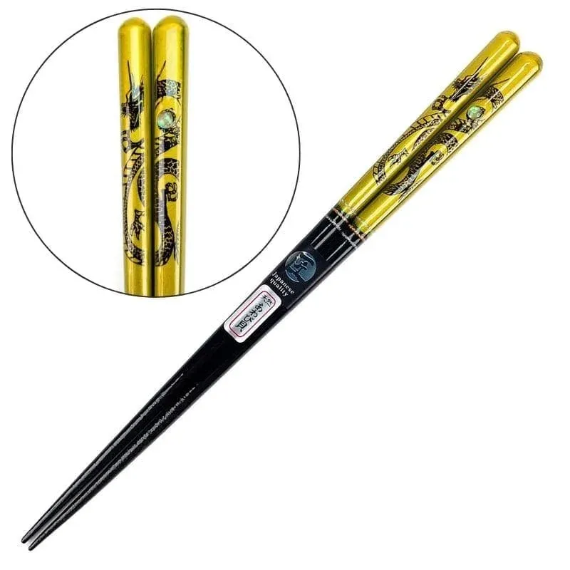 Japon style Dragon baguettes japonaises nacre