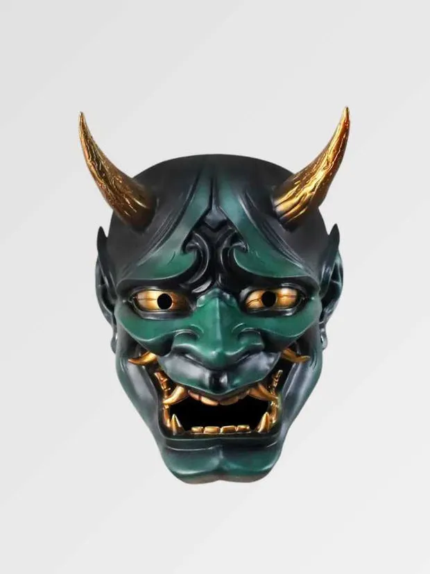 Esprit du Japon masque japonais démon Hannya résine