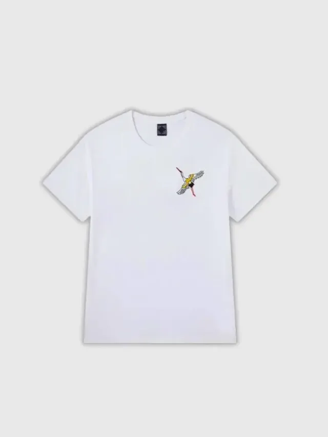 Japon style misawa t-shirt grues japonaises sakura
