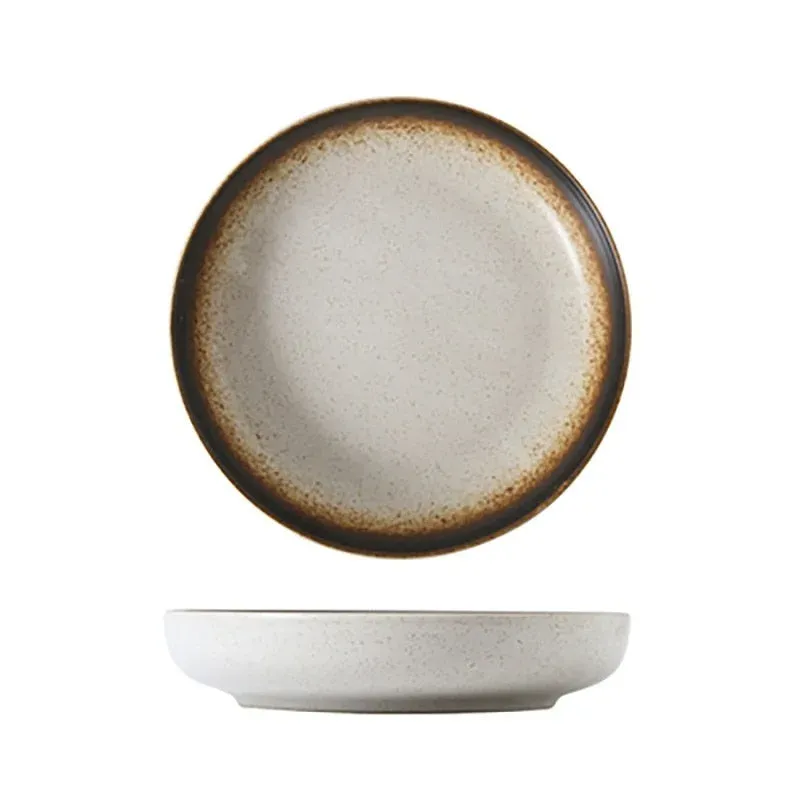 Japon style Porcelaine Ancienne assiette vintage