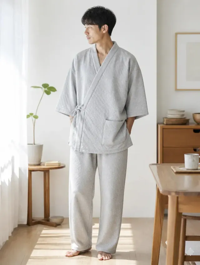 Esprit du Japon jinbei homme matelassé coton hiver