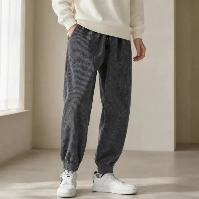 Esprit du Japon pantalon japonais velours côtelé homme