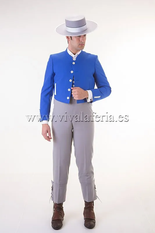 VIVA LA FERIA Nuevo Azulina costume campero homme