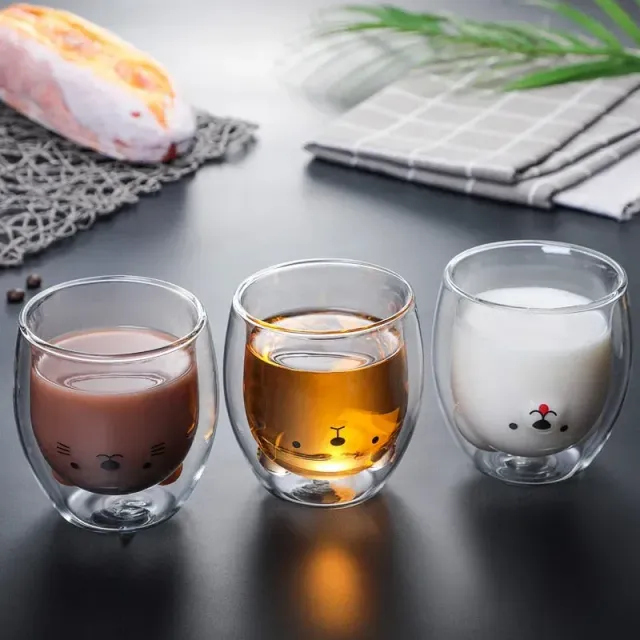 Japon style Verre Kawaii animal mignon