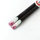 Esprit du Japon baguettes japonaises colorées 5 paires bois 23 cm