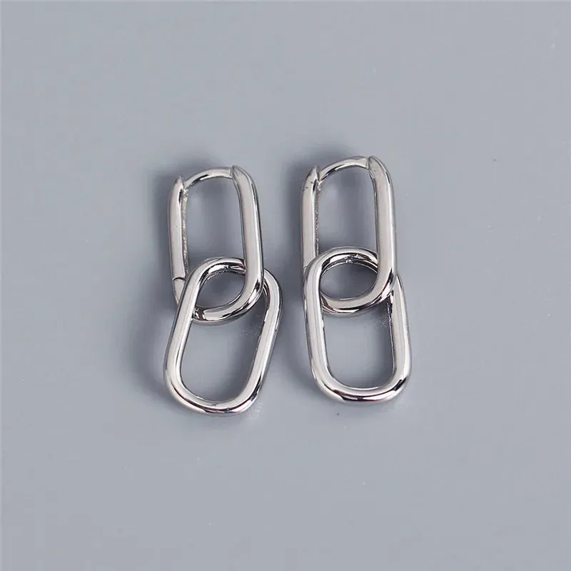 Esprit du Japon Boucles d'oreilles géométriques japonaises