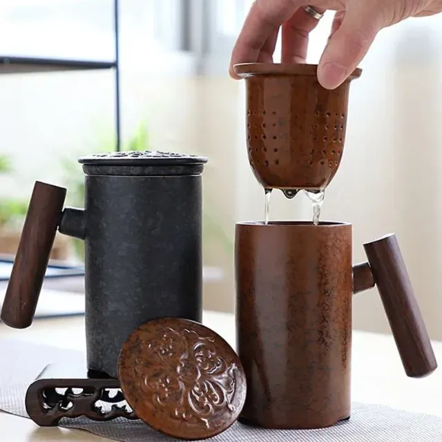 Japon Style Mug À Thé Japonais Sérénité