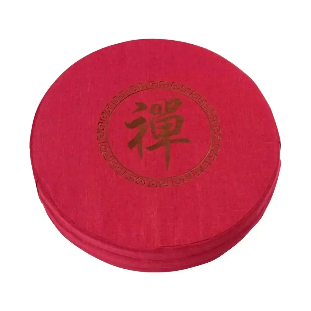 Japon style Shusu coussin de méditation rond kanji