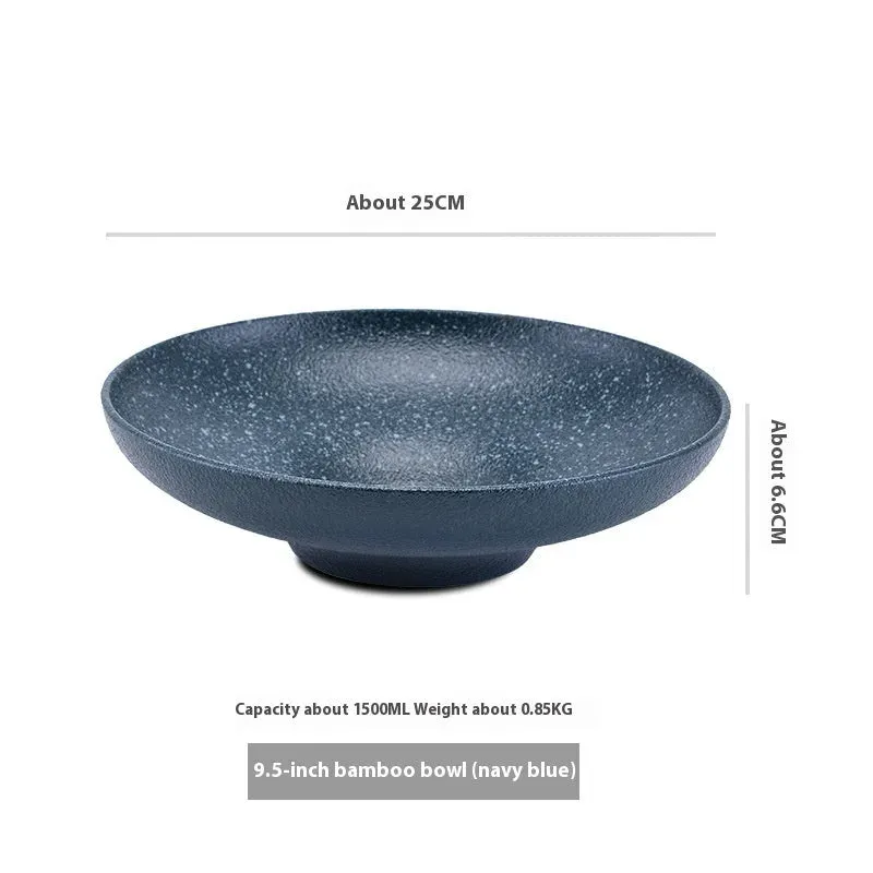 Japon style seiran bol assiette creuse en céramique
