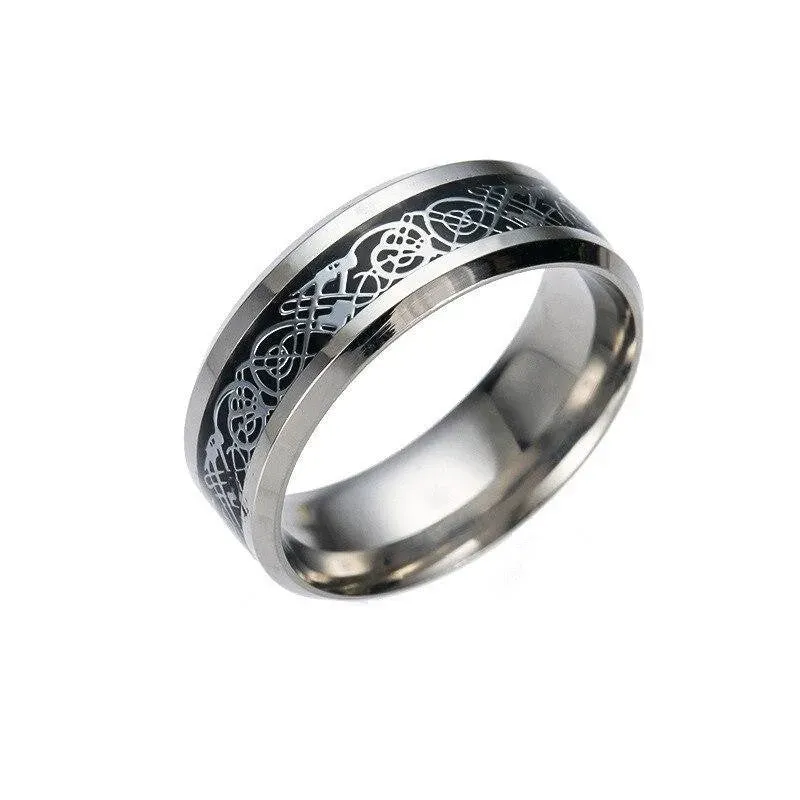 Japon style ringshine bague asiatique dragon