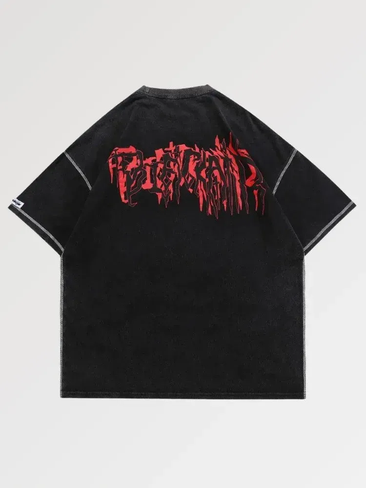 Japon style ryuk tee shirt Death Note manga vintage