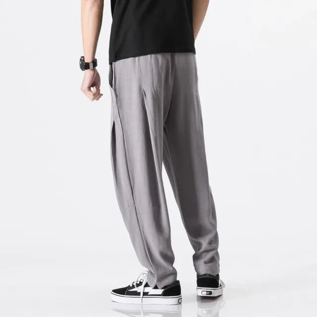 Japon style Riko pantalon léger coton