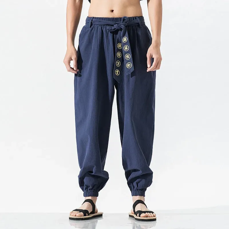 Japon style pantalon japonais homme