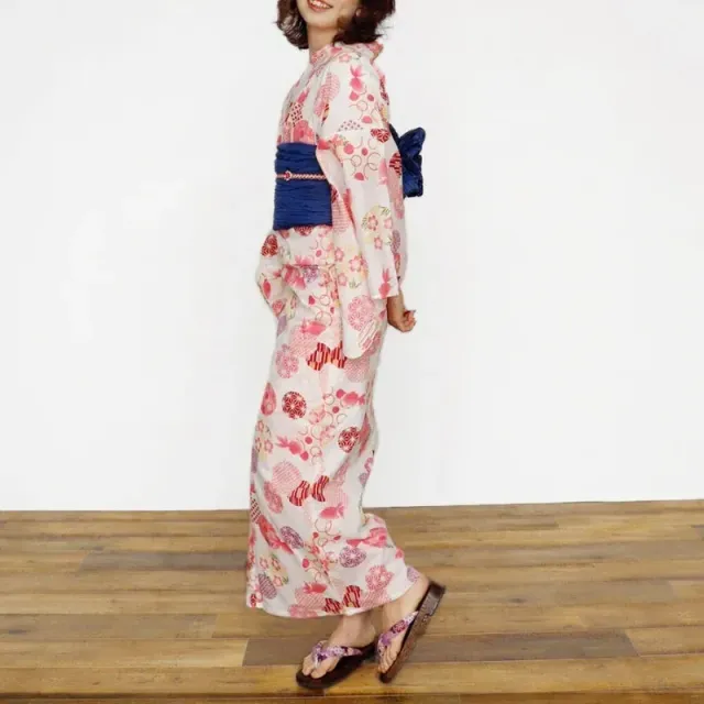 Japon Style Temari Kimono Japonais Femme Pastel