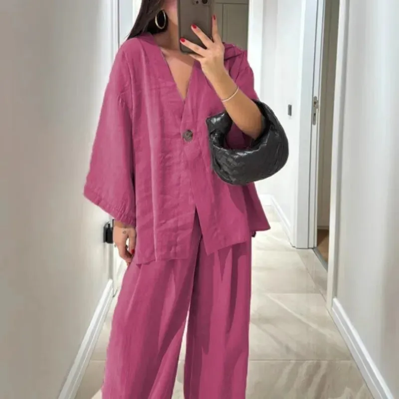 Esprit du Japon Ensemble kimono femme ample polyester