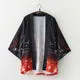 Esprit du Japon veste haori sanctuaire bleu nuit motif archive