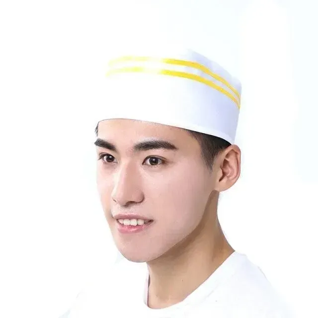 Japon style Hikaru chapeau de chef japonais coton