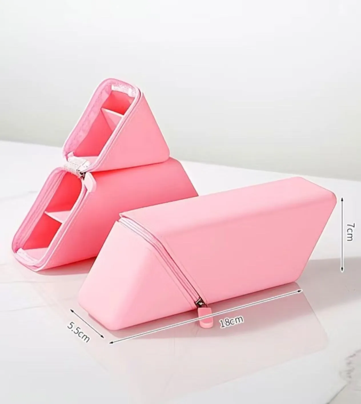 Esprit du Japon Trousse porte-stylos triangulaire en silicone